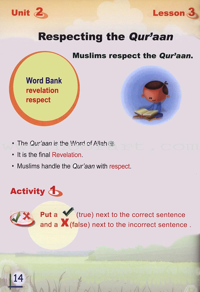 ICO Islamic Studies Textbook: Grade 1 (Light Edition) (With Access Code)