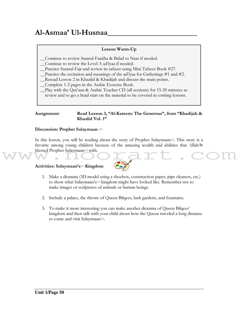 Lesson Manuals: Level B Part 1 (Unit 1-5)