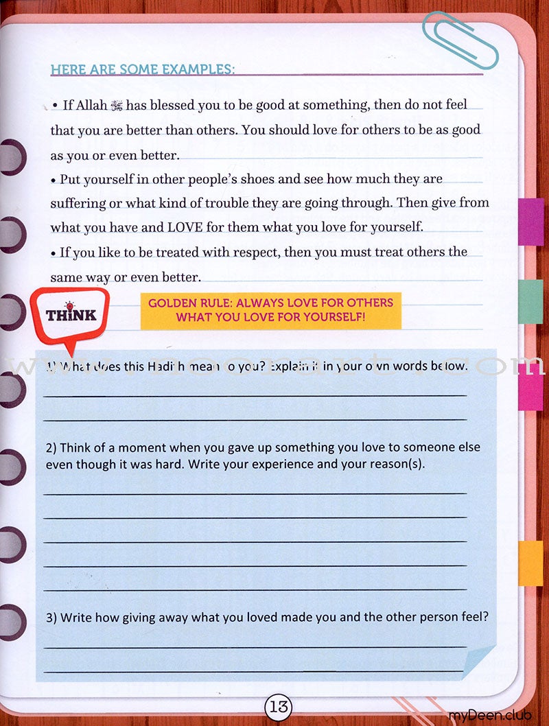 MyDeen Islamic Activity Book 1 (8-11 Years)