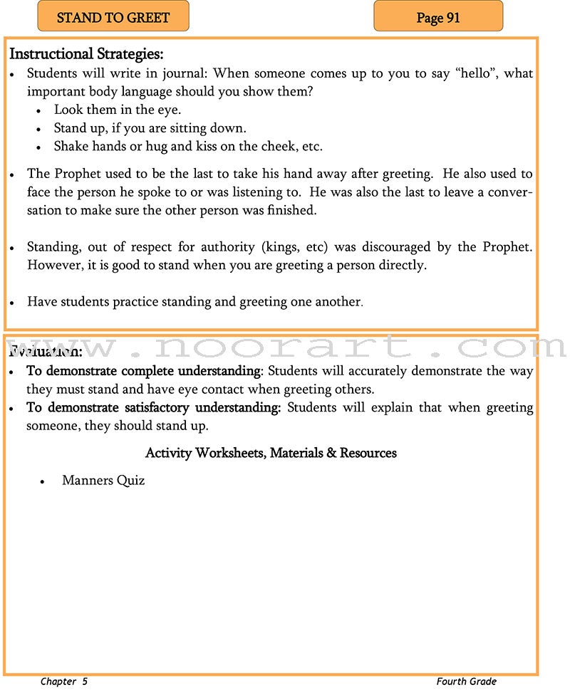 Learning and Living Islam Teacher's Edition: Level 4