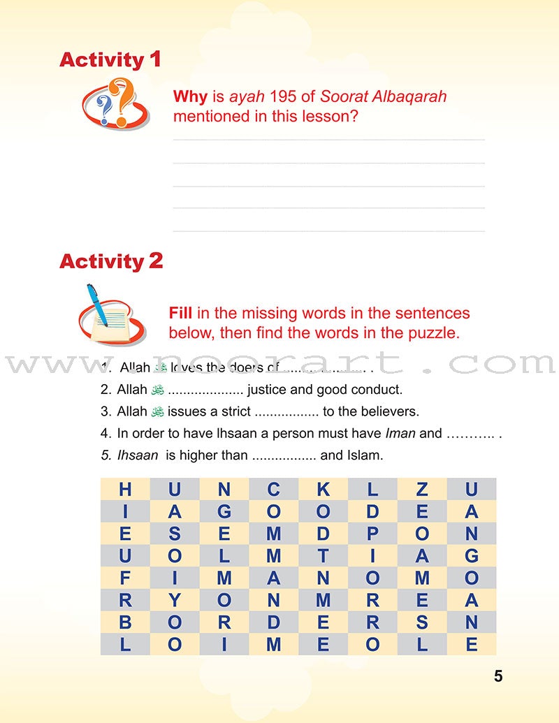 ICO Islamic Studies Textbook: Grade 3 (Light Edition)