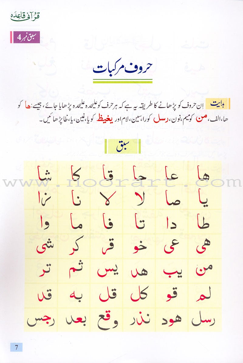 Qur'ani Qaidah With Urdu