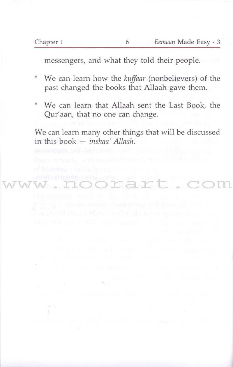 Eemaan Made Easy: Part 3 (Knowing Allaah's Books & the Qur'aan) الإيمان ميسراً (معرفة كتب الله والقرآن)