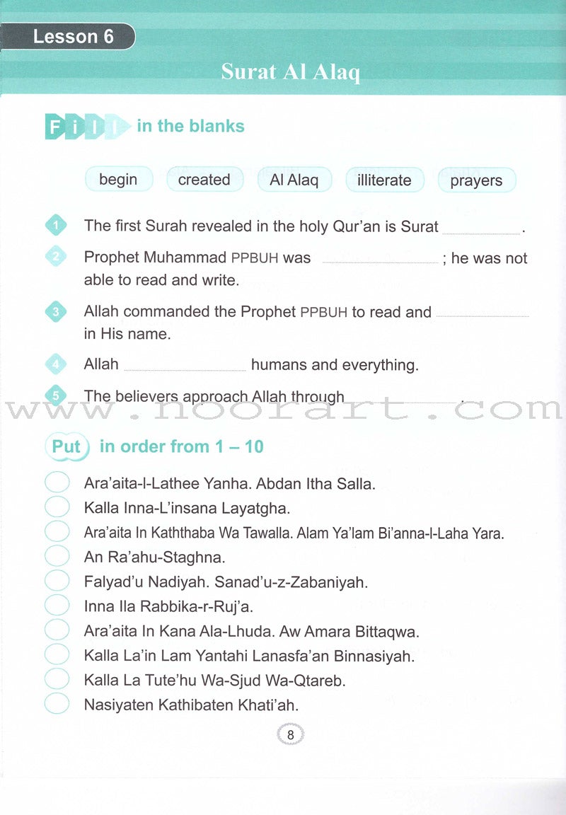 Call to Faith Activity Book: Level 3