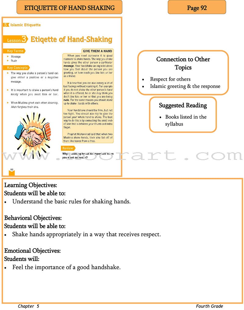 Learning and Living Islam Teacher's Edition: Level 4