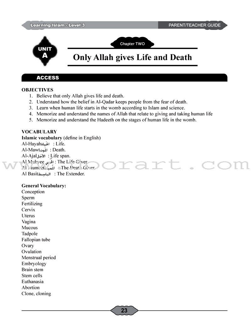 Learning Islam Teacher Guide: Level 3