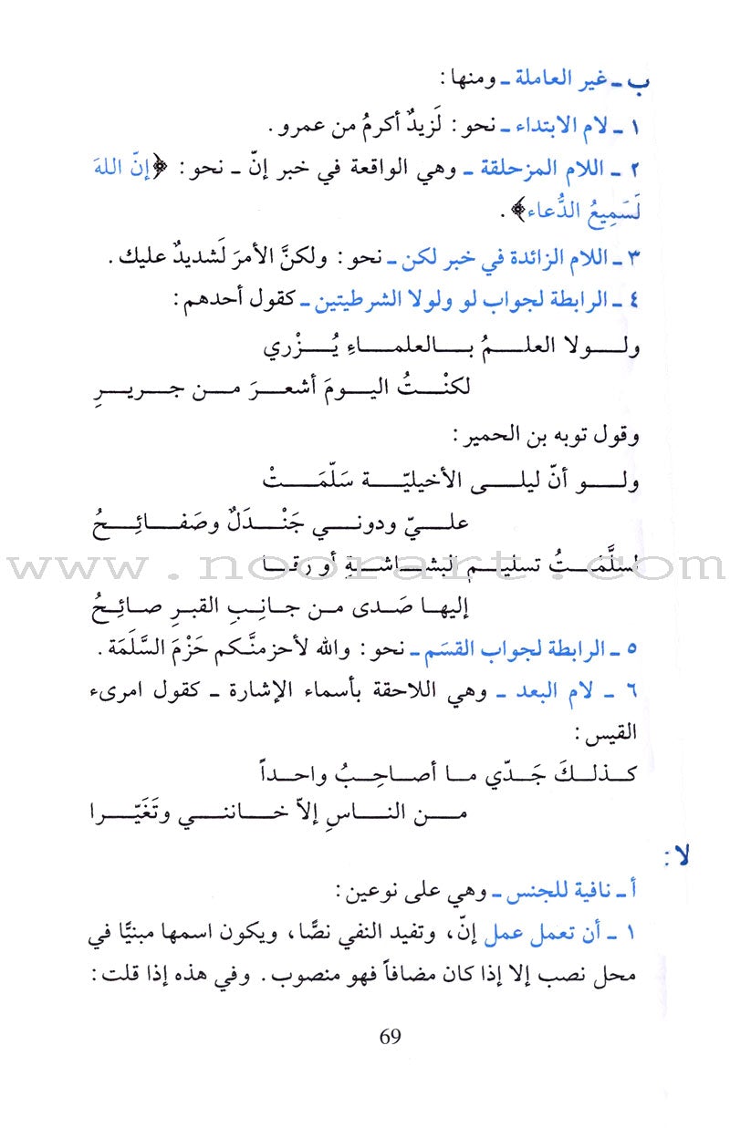 School Grammar Analysis Dictionary قاموس الإعراب المدرسي