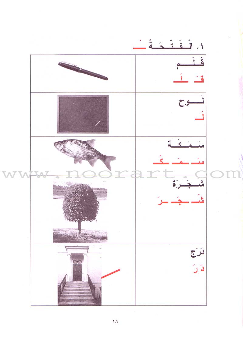 Noon and the Pen Textbook: Beginner level, Part 1 (With Data CD) نون والقلم