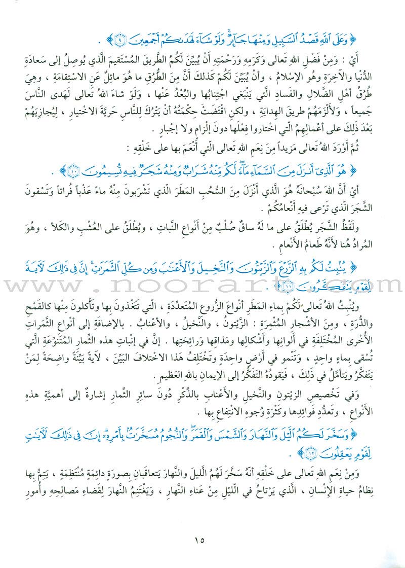 The Holy Qur'an Interpretation Series - Systematic Interpretation: Volume 10 سلسلة تفسير القراّن الكريم التفسير المنهجي