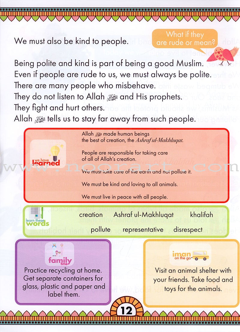 IQra' Wise (Weekend Islamic School Excellence) Textbook : Grade two