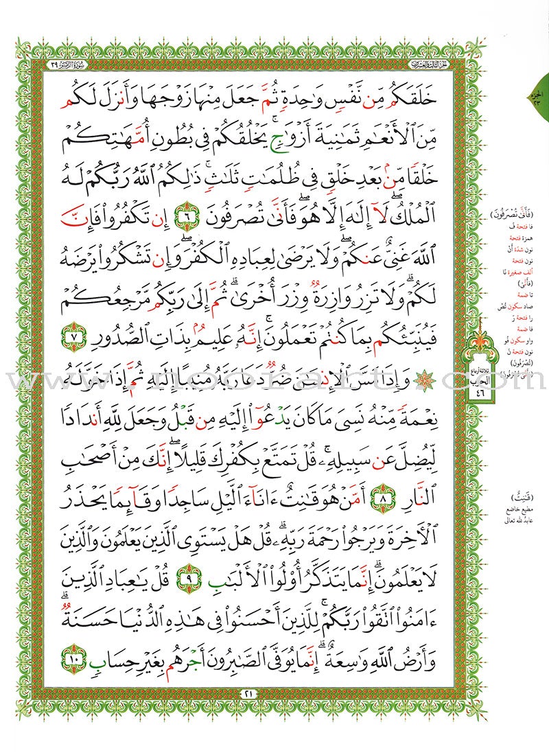 Al-Qaidah An-Noraniah: Last Tenth with Suratul-Fatihah (Small Book, South Asian Script) القاعدة النورانية: العشر الأخير مع سورة الفاتحة لتعليم المبتدئين