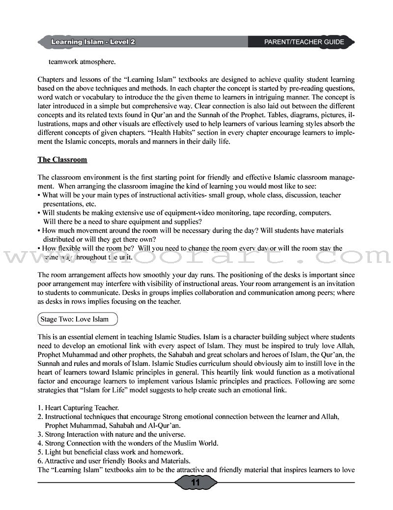 Learning Islam Teacher Guide: Level 2