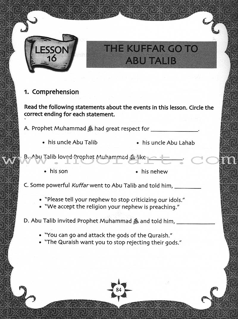 Sirah of Our Prophet Workbook Level 5