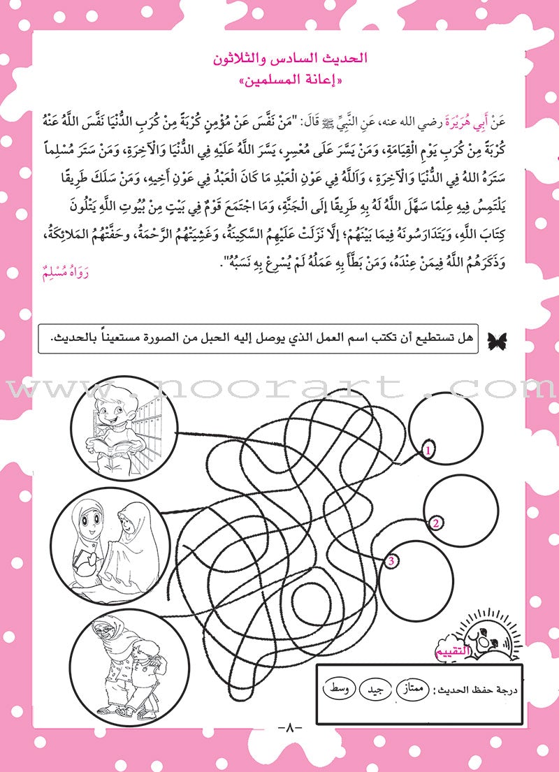 Nawawi's Forty Hadith For Children: Part 4 متن الأربعين النووية الجزء الرابع