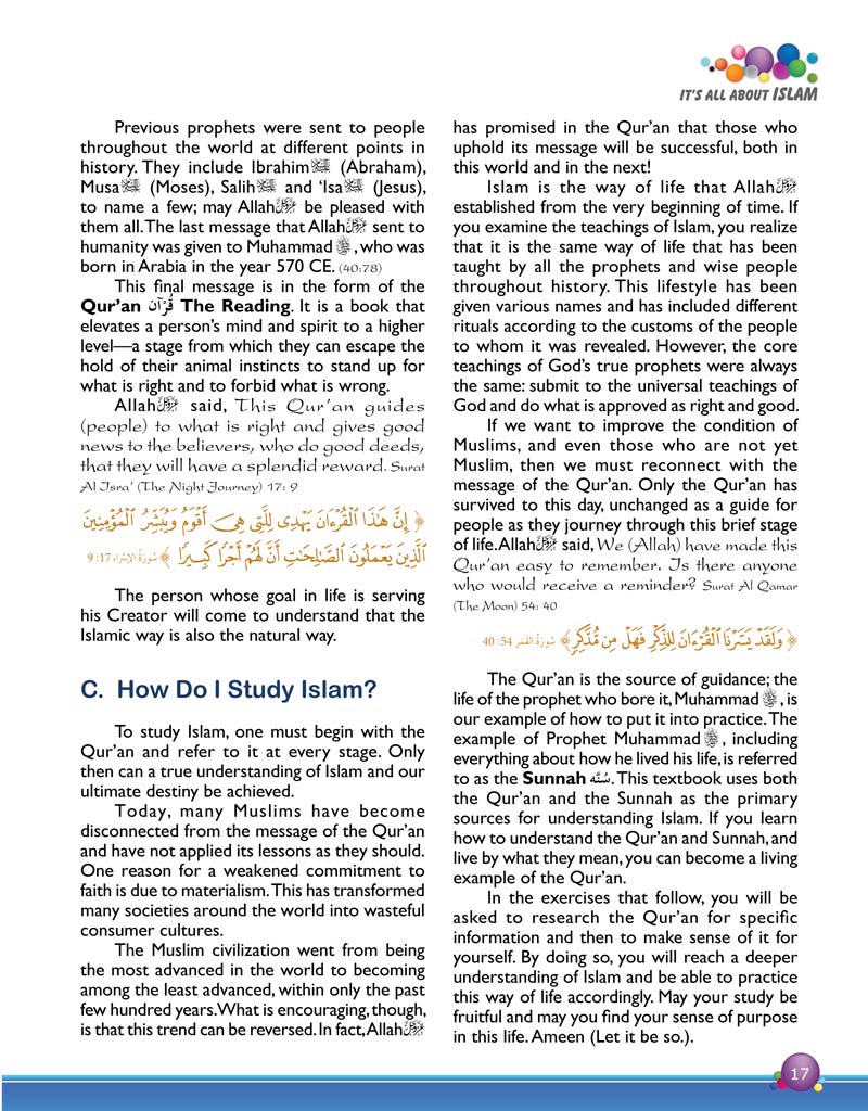 It's ALL About Islam: Level 8