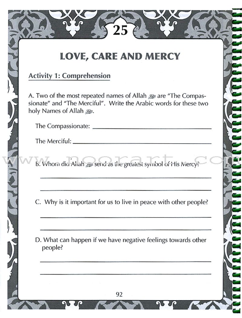Sirah of Our Prophet Workbook Level 4