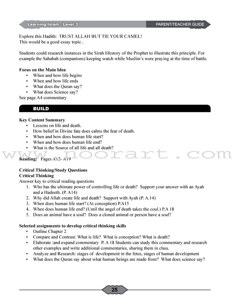 Learning Islam Teacher Guide: Level 3