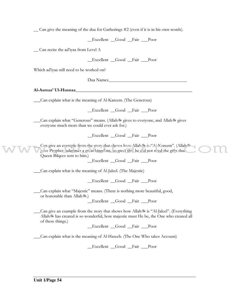 Lesson Manuals: Level B Part 1 (Unit 1-5)