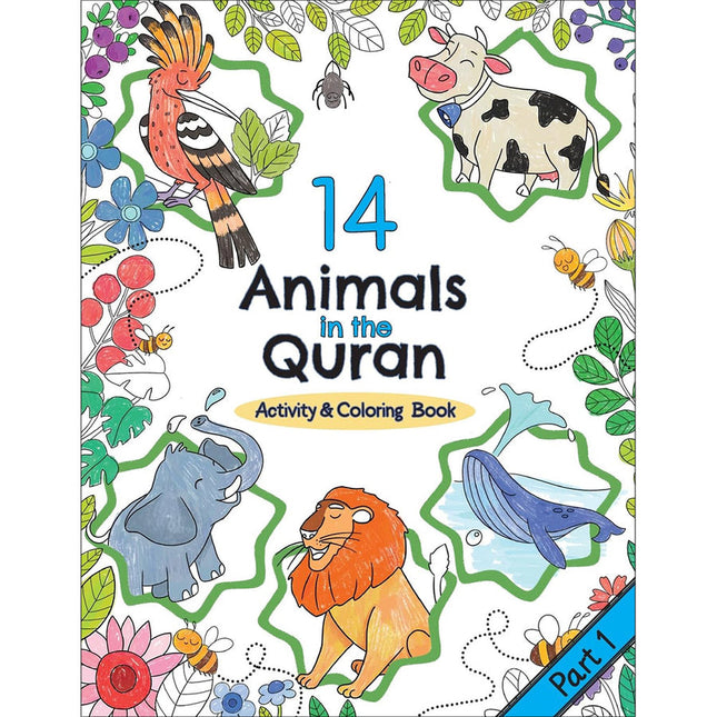 14 Animals in the Quran: Activity & Coloring Book - Part 1