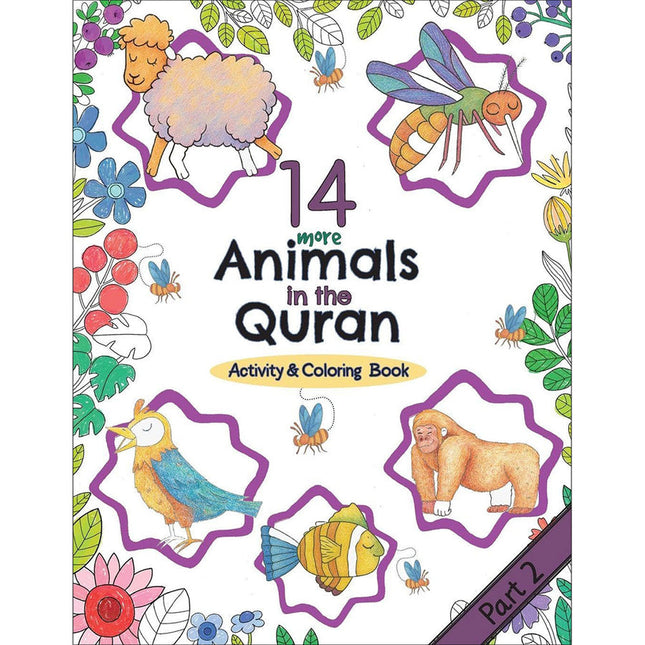 14 More Animals in the Quran: Activity & Coloring - Part 2