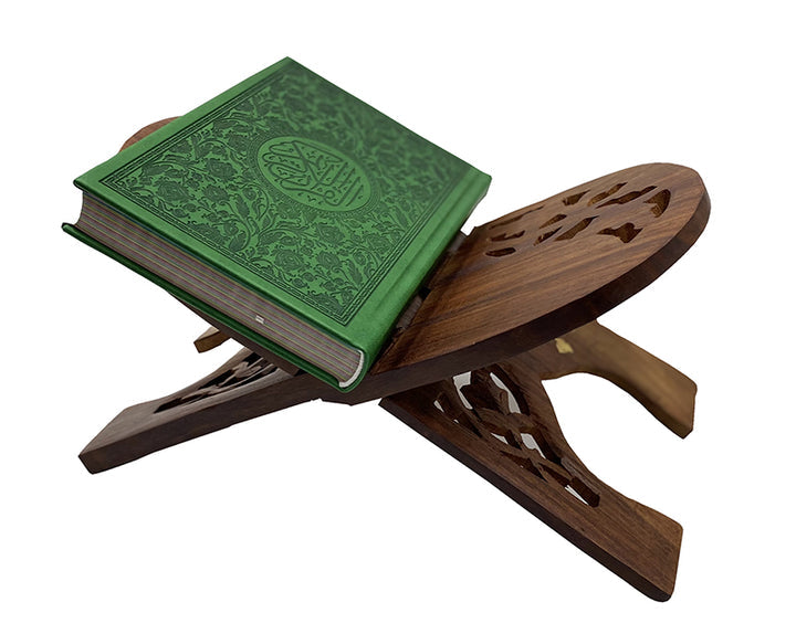 Holy Quran - Spectrum colors (Colors May Vary) ( 5.5 * 7.8) with Quran Holder (13 * 7)