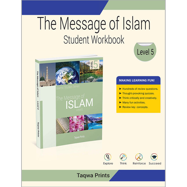 The Message of Islam Workbook: Level 5