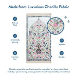 Spring Flowers Premium Prayer Mat – Luxurious & Cushioned | Urban Rugs