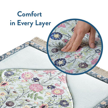 Spring Flowers Premium Prayer Mat – Luxurious & Cushioned | Urban Rugs