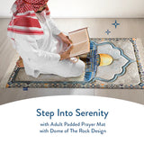 Dome of the Rock Premium Prayer Mat – Luxurious & Cushioned | Urban Rugs