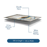 Dome of the Rock Premium Prayer Mat – Luxurious & Cushioned | Urban Rugs