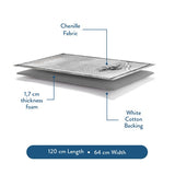 Palestinian Kufiya Premium Prayer Mat – Elegant & Cushioned | Urban Rugs