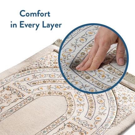 Antique Indian Arch Premium Prayer Mat