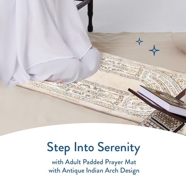 Antique Indian Arch Premium Prayer Mat
