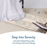 Antique Indian Arch Premium Prayer Mat