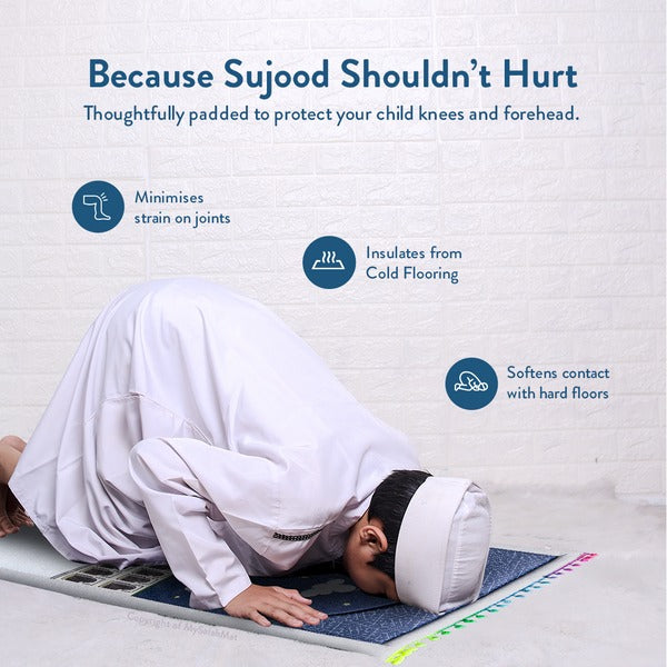 Midnight in Mecca Kids Prayer Mat