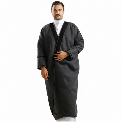 Farwa Bisht Winter Overcoat - Stylish and Warm Outdoor Apparel for Men
