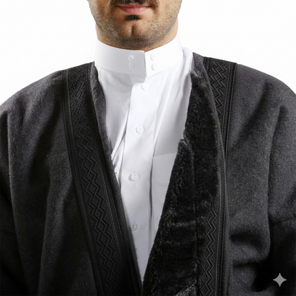 Farwa Bisht Winter Overcoat - Stylish and Warm Outdoor Apparel for Men