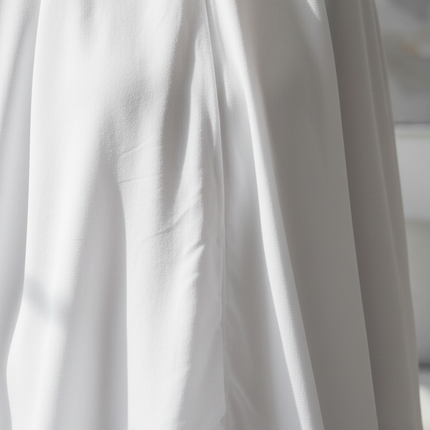 Women's Prayer Dress 2 Pieces (Without Sleeves) - Plain White