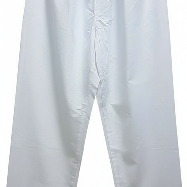 Men's White Under Thobe Serwal Pants – Comfortable & Stylish - White Color
