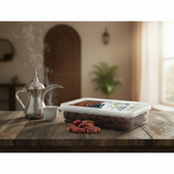 Mabroom Dates Deluxe 2.2LB  - Exquisite Saudi Delicacy with Subtle Sweetness | Rich in Fiber, Vitamins, and Minerals | Perfect Energy-Boosting Snack