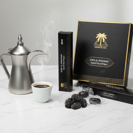 Ajwa Al Madina Dates – 12 Packs (7 Pieces Each) – Premium Quality from Madina Saudi Arabia
