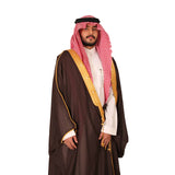 Luxury Regal Khashiyah Abaya (Bisht) for Men – Premium Arabic Clothing