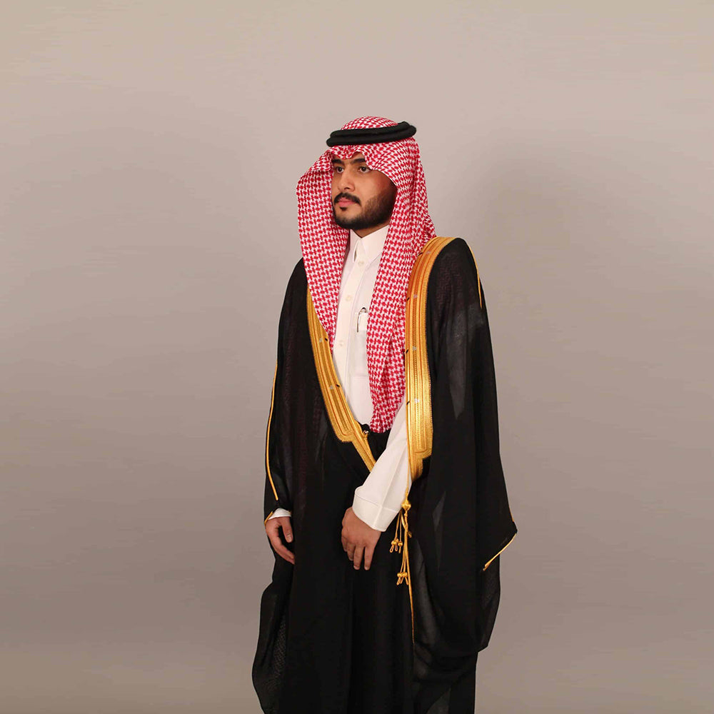 Luxury Regal Khashiyah Abaya (Bisht) for Men – Premium Arabic Clothing