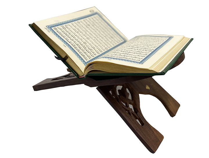 Holy Quran (Colors May Vary) with Quran Holder Small size (13 * 7)