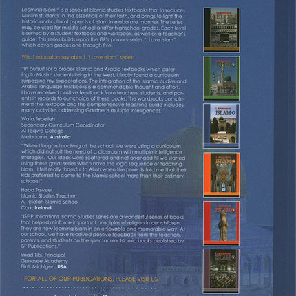 Learning Islam Workbook: Level 3 (9th Grade, Weekend/International Edition