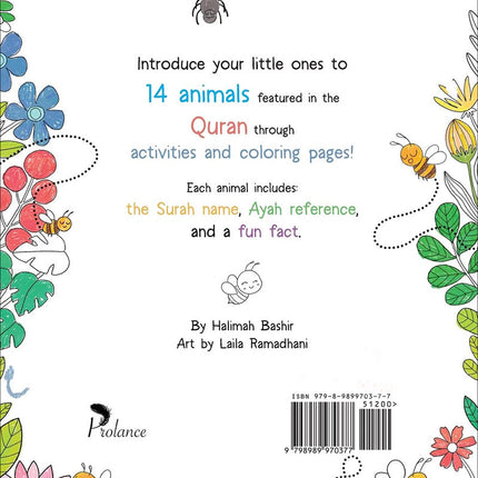 14 Animals in the Quran: Activity & Coloring Book - Part 1