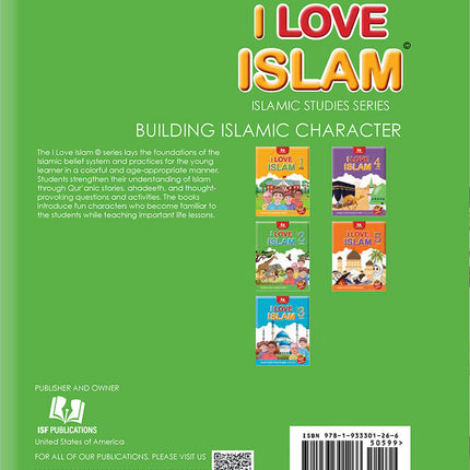 I Love Islam Workbook: Level 2 (Second Edition)