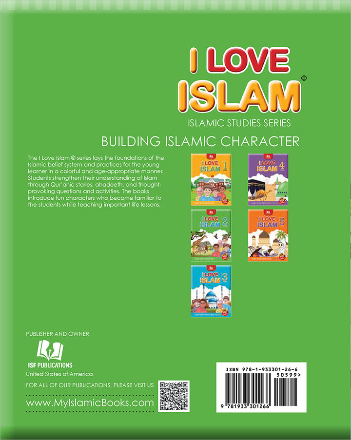 I Love Islam Workbook: Level 2 (Second Edition)