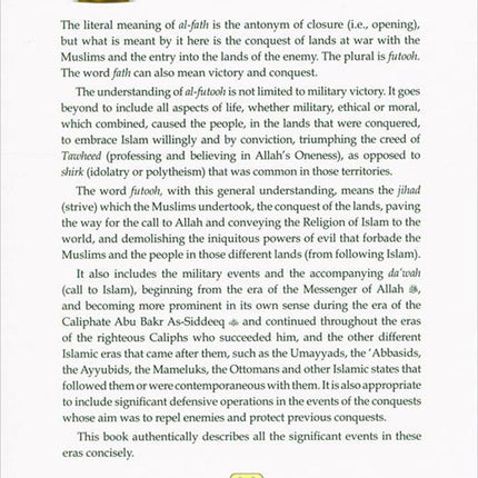 Islamic Conquests Throughout The Ages by Dr Abdul Aziz Ibn Ibraheem Al Omary