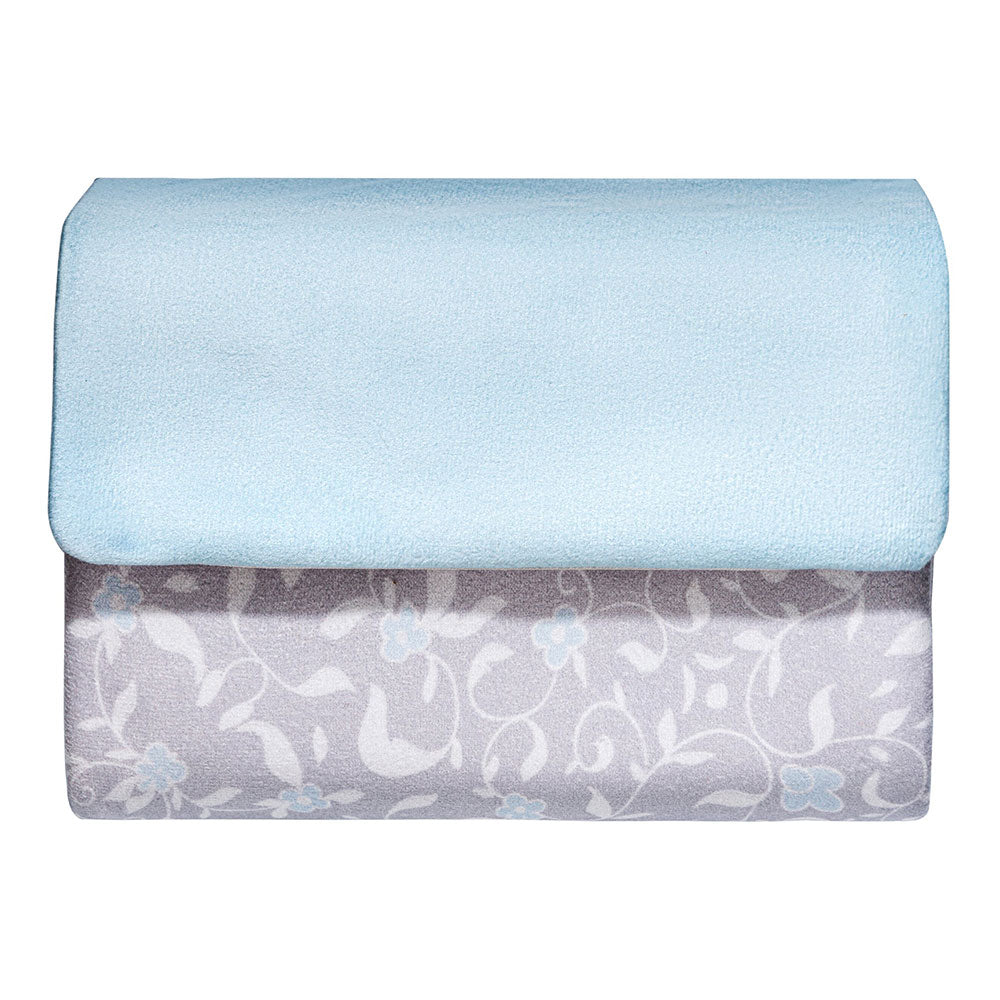 Sky Blue Floral Portable Sejadah